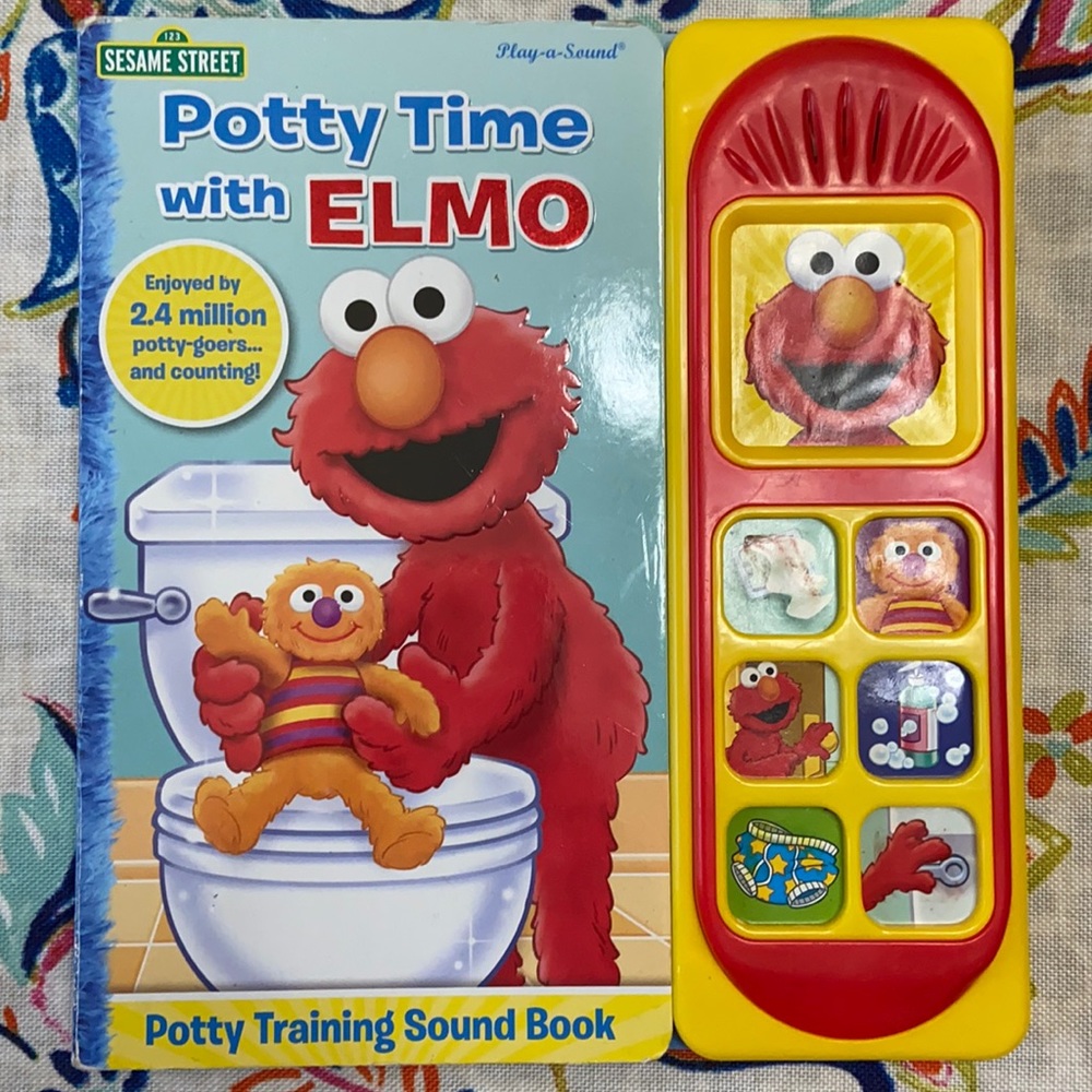 Potty time with Elmo